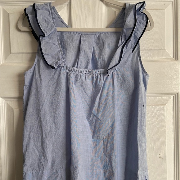 J.Crew Blue Tank Top - Picture 3 of 5